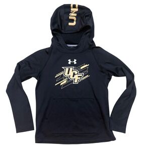 UCF Knights NCAA Under Armour Vertical Logo Hoodie Sweatshirt Youth Size Large
